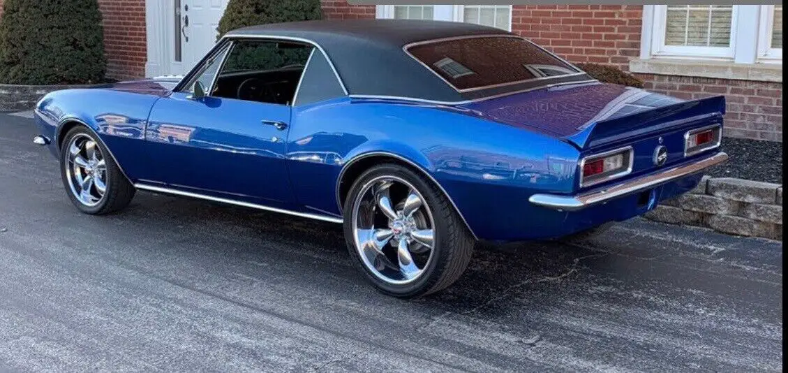 1967 chevrolet camaro coupe blue