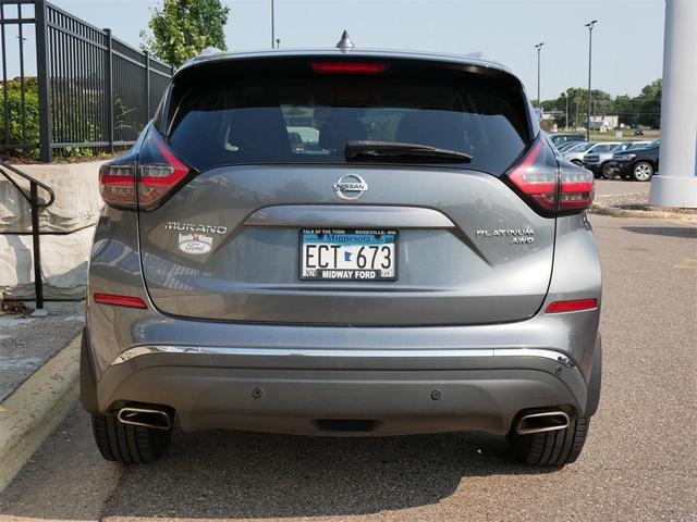 2019 nissan murano platinum
