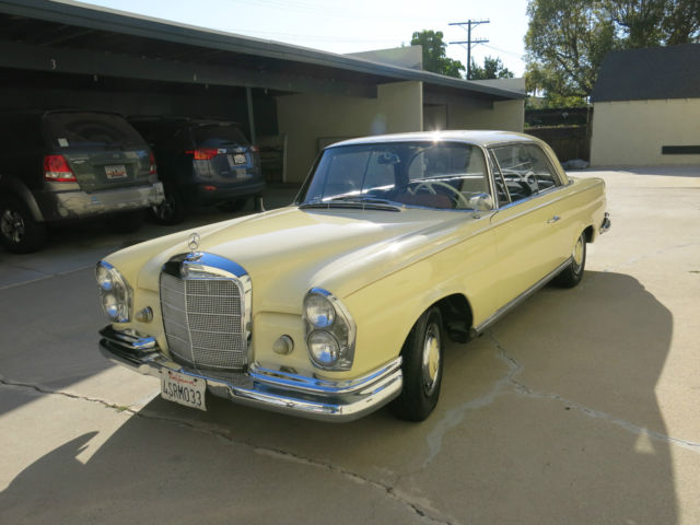 mercedes 220se coupe