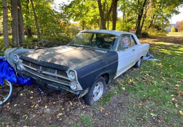 1967 ford fairlane 500 coupe white rwd automatic
