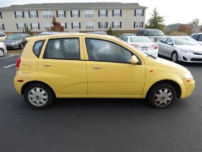 2004 chevrolet aveo ls pkg 03 in wilson, nc