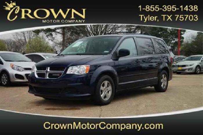 2013 dodge grand caravan blue, 39k miles in tyler, tx