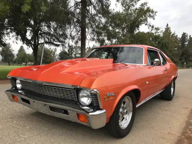 1972 chevy nova 383 sunburst orange