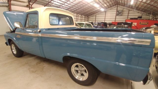 1966 ford twin beam f100 truck v-8 estate short bed fun driving !!