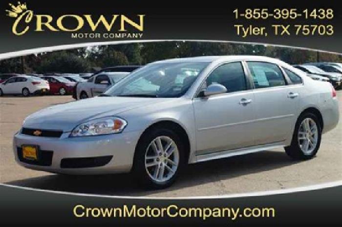 2014 chevrolet impala silver, 9k miles in tyler, tx