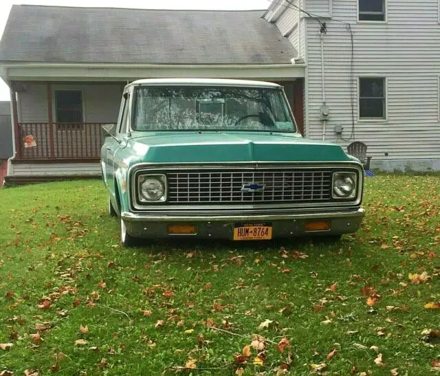 1971 chevy c10 bagged shop truck patina rat rod