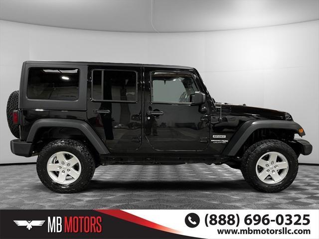 2018 jeep wrangler jk unlimited sport