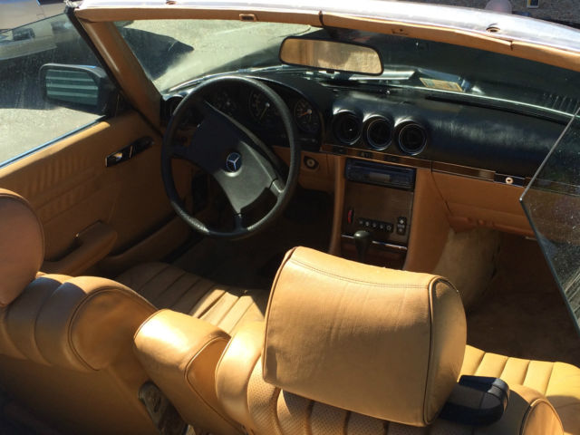 1982 mercedes benz 380 sl convertible