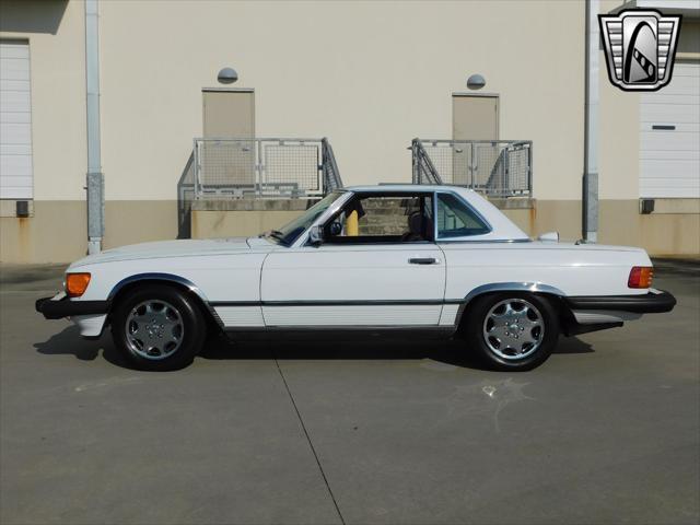 1986 mercedes-benz 560sl convertible