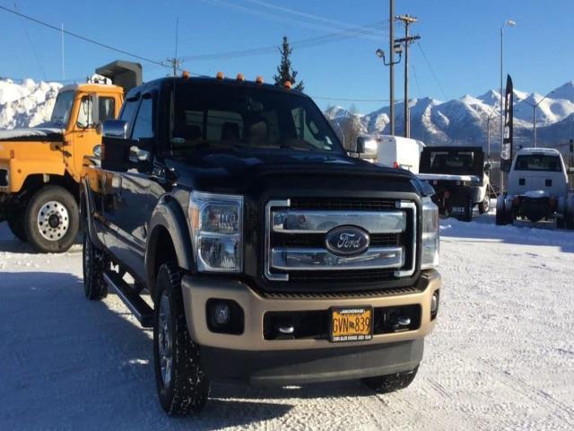 2013 ford f-350 super duty king ranch 4x4 king ranch 4dr crew cab 6.8 ft. sb srw pickup for sale in anchorage, alaska