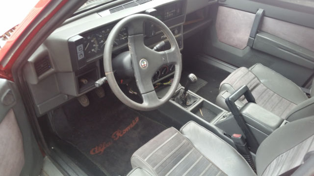 1987 alfa romeo milano platinum 2.5 v6 original unrestored