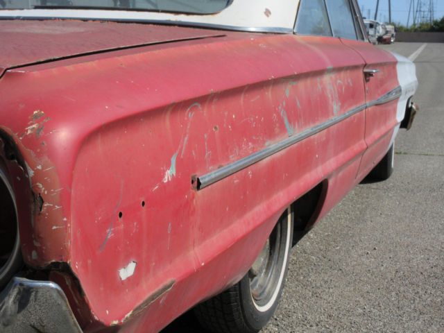 1964 ford galaxie 500xl project 352 4 bbl holley 2 dr fastback 500 xl cali car