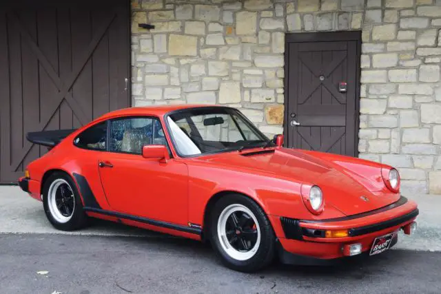 sc coupe 5-speed 131k mi air cooled clean title clean carfax records guards red