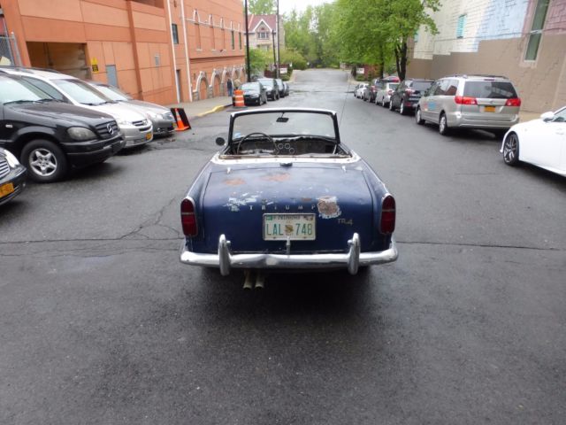 1964 triumph tr4 with running engine for total restoration