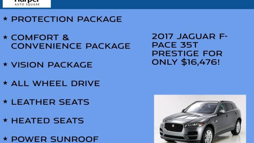 2017 jaguar f-pace 35t prestige