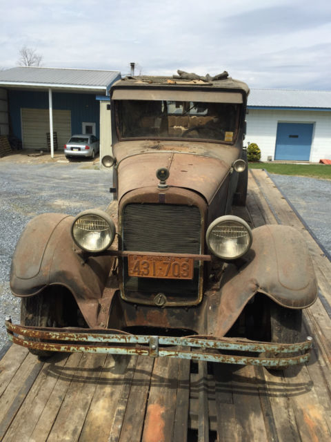 1928 dodge brothers 4 door sedan touring car barn find restoration project nr