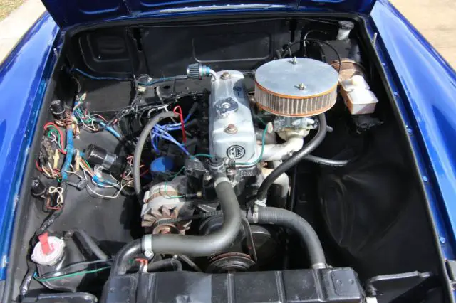 1978 mg mgb manual 4 speed with over drive