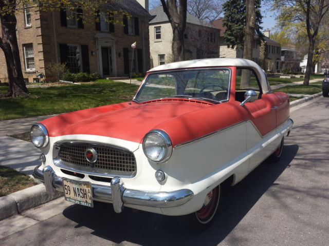 1959 nash metropolitan, original, like new, only 26k miles, runs and looks great