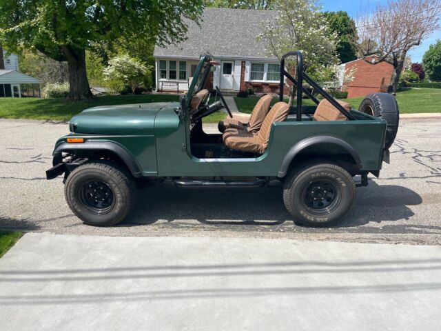 1978 jeep cj-7 green 4wd automatic