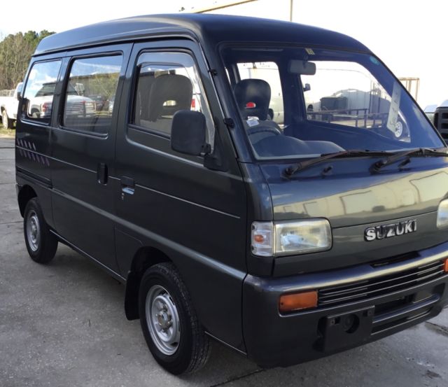 1992 suzuki carry japanese micro van kei mini truck 4x4 4wd a/c low miles