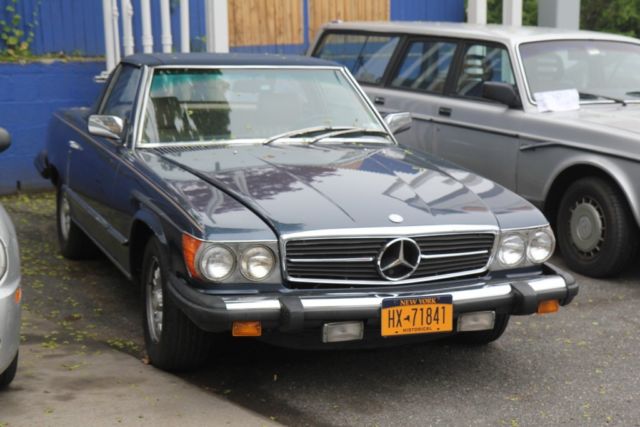 1980 mercedes benz 450sl - needs engine work