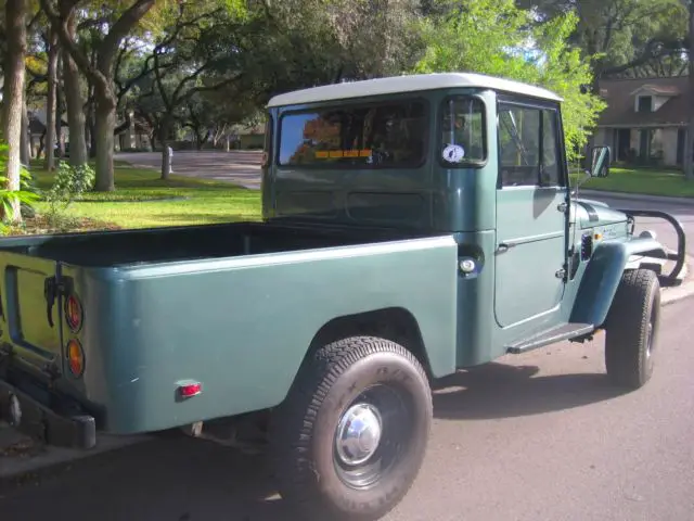 1965 toyota land cruiser fj45 pickup / short bed / removable hard top