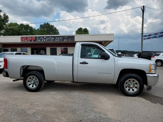 used 2012 chevrolet silverado 1500 2wd regular cab tuppers plain, oh 45783 for sale in tuppers plains, ohio