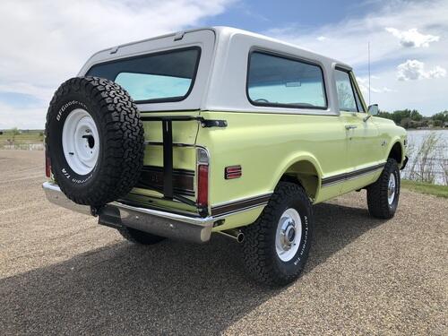 72 cst blazer frame off rotisserie restoration