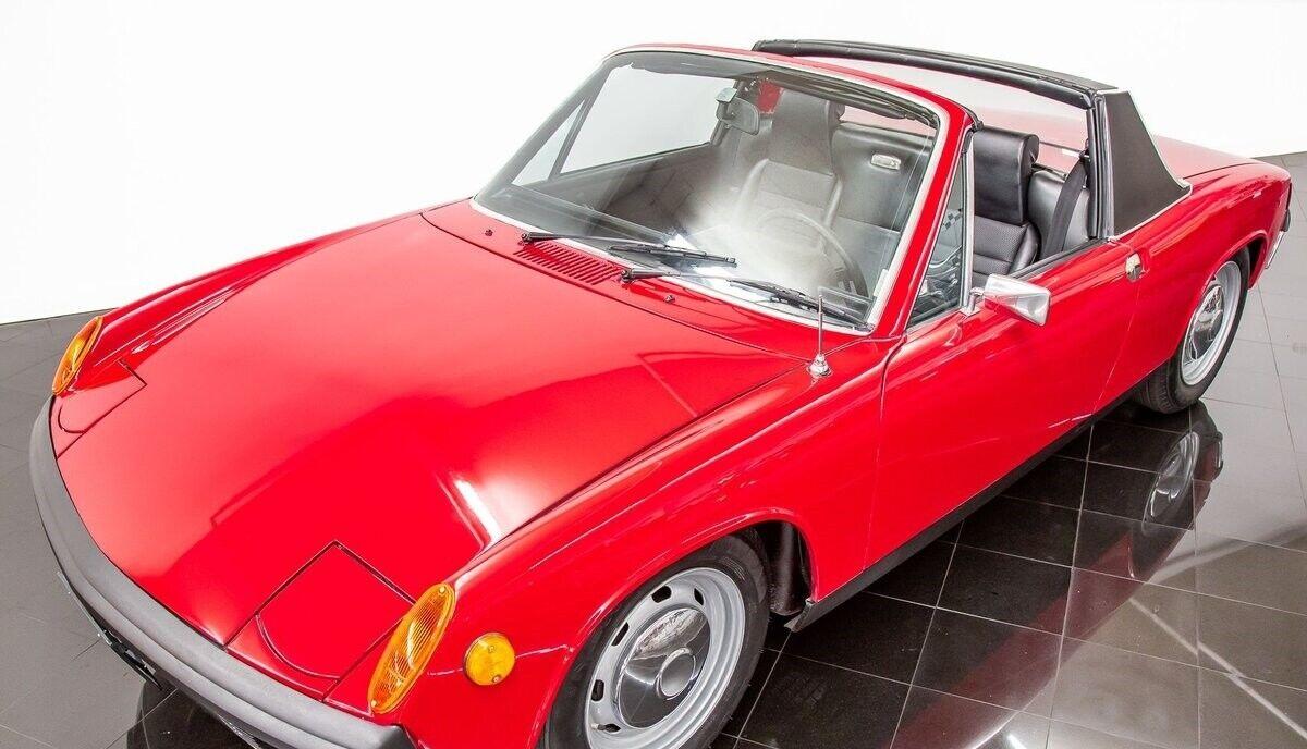 1972 porsche 914 targa coupe 5 speed manual 73723 miles