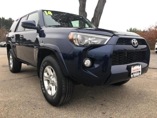 2014 toyota 4runner sr5 4x4 sr5 4dr suv for sale in northfield, new hampshire