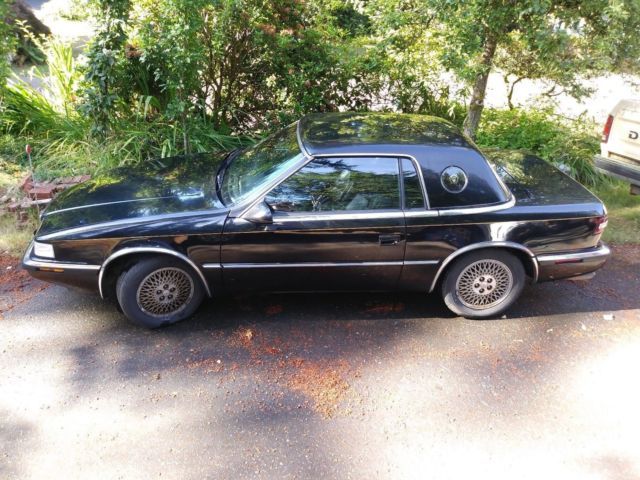 1990 black chrysler tc by maserati hard top convertible black leather