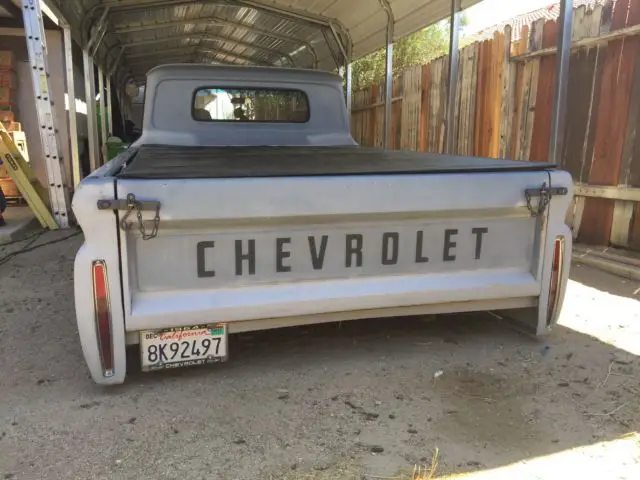 1964 c10 air bagged long bed cadillac lights (1 of a kind drivable project)
