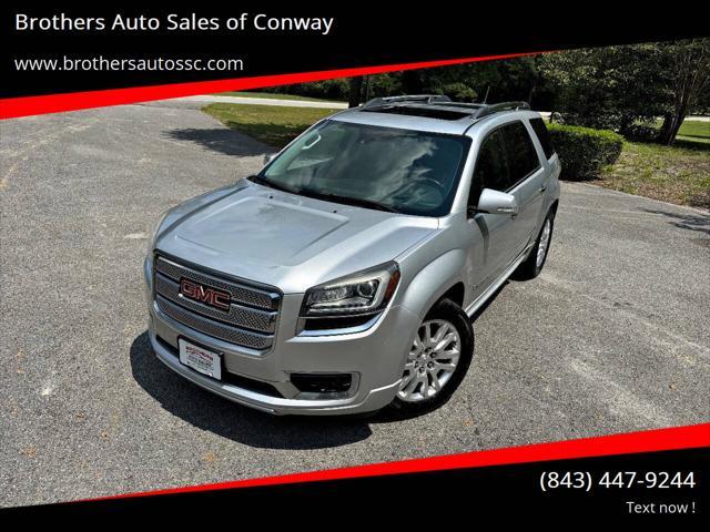 2015 gmc acadia denali