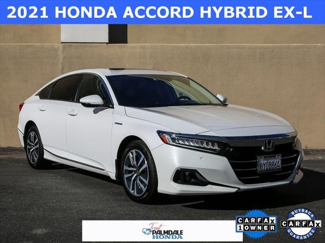 2021 honda accord hybrid ex-l