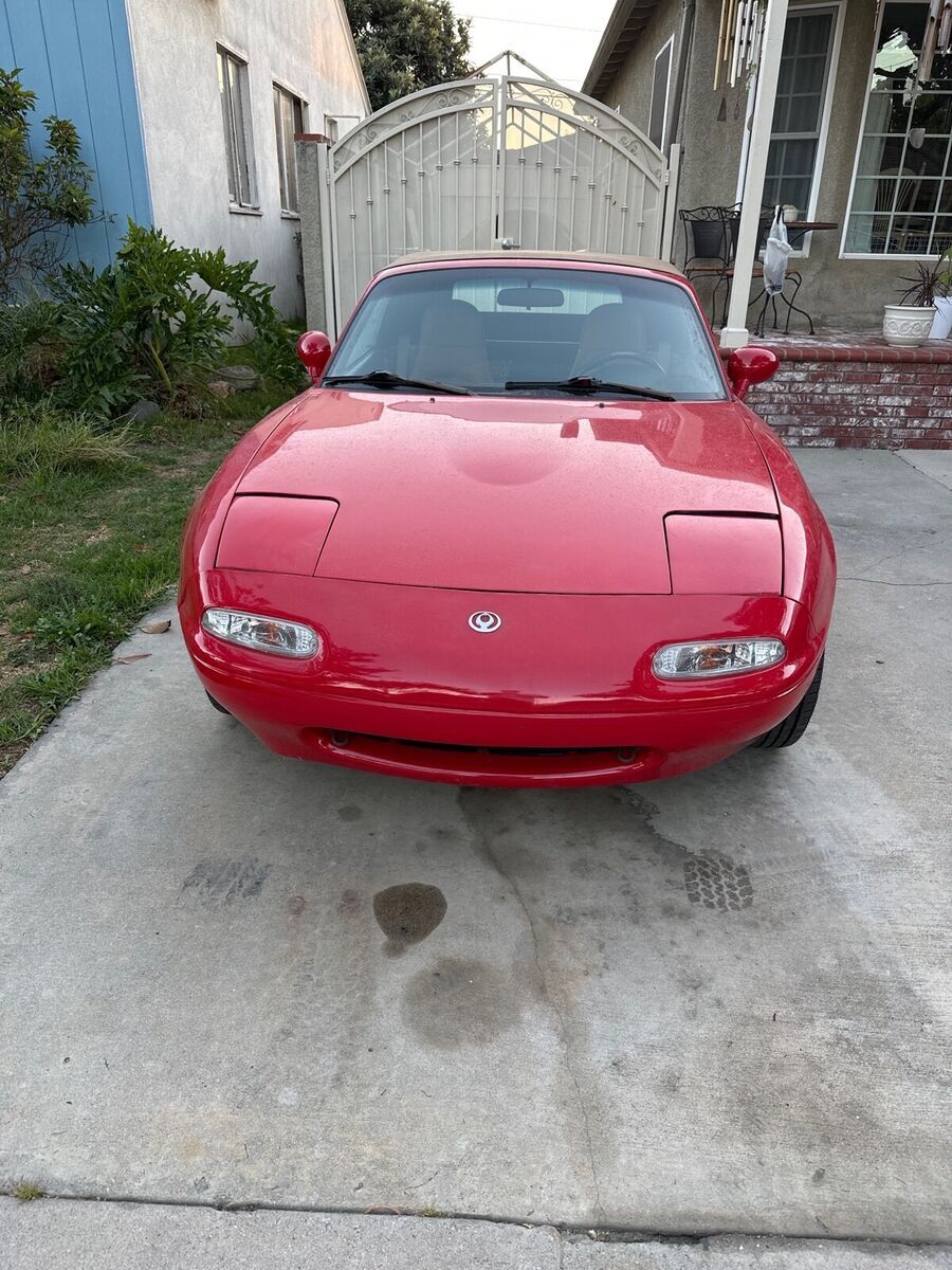 1994 mazda mx-5 miata convertible red rwd manual