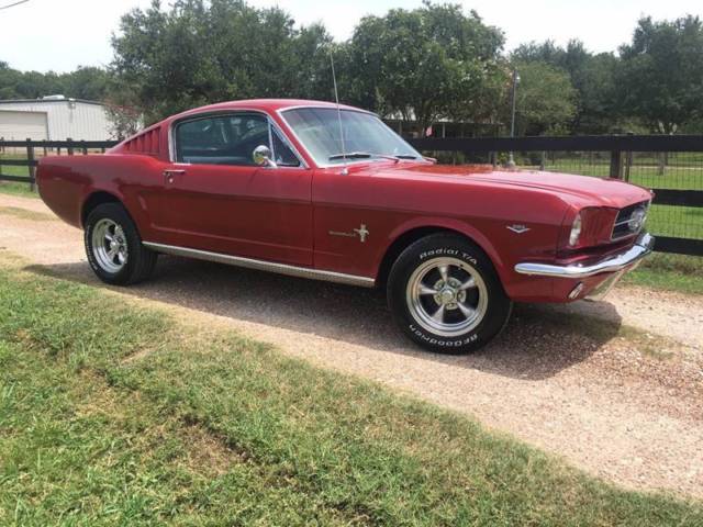 1965 ford mustang fastback - 302ci, auto, console, turnkey, new rims/tires!!