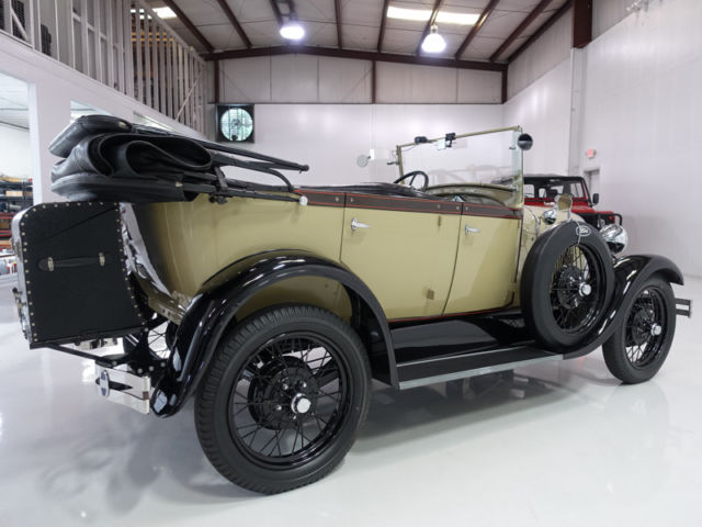 1929 ford model a phaeton | incredibly well furnished and optioned