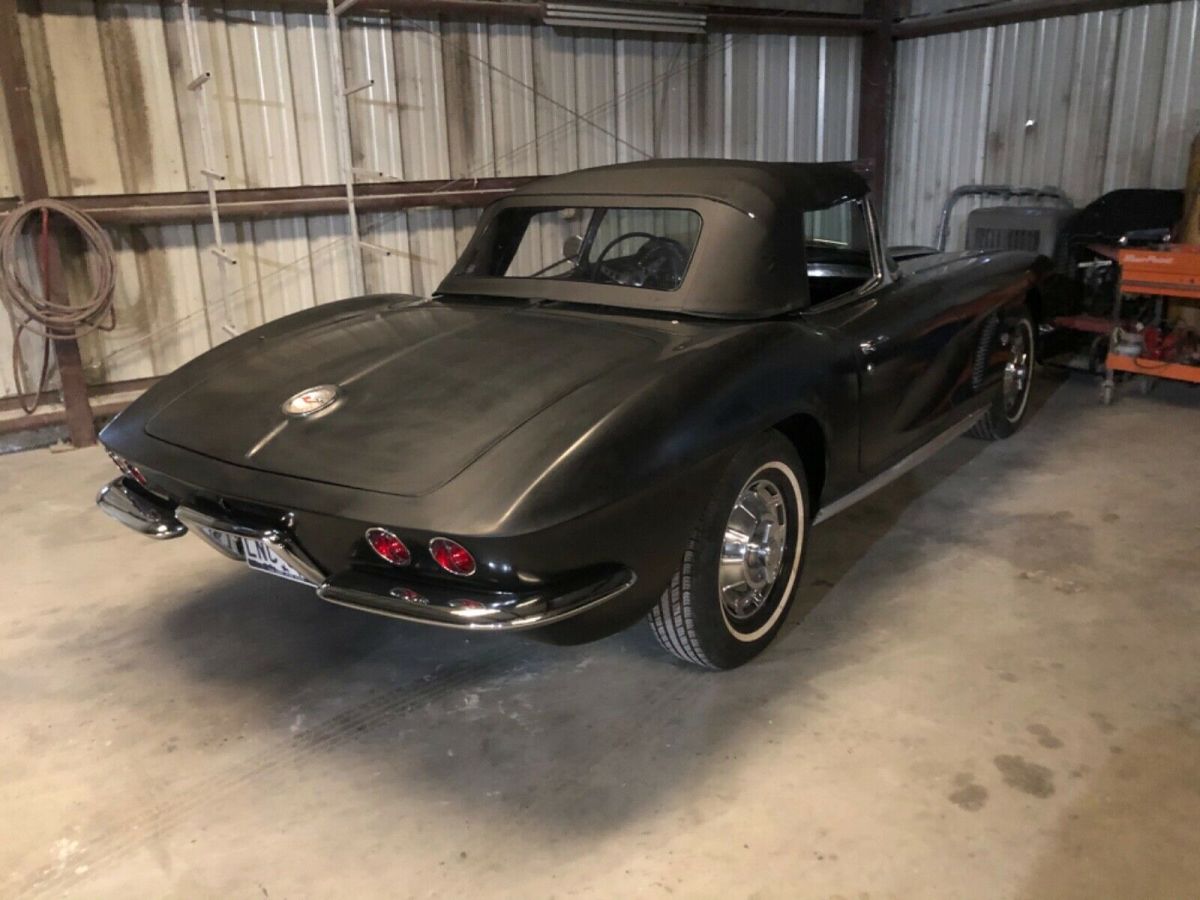 1962 corvette c1 nice driver restored convertible 327 4 speed triple black