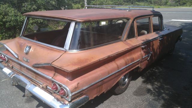 1960 chevrolet station wagon parkwood 283 power glide numbers matching 60a