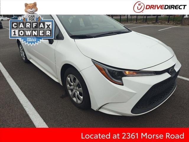 2020 toyota corolla le