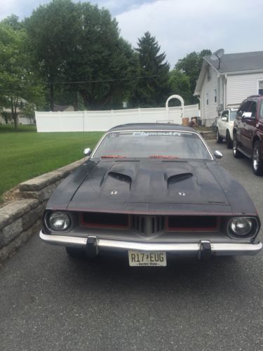 1972 plymouth barracuda base 5.9l