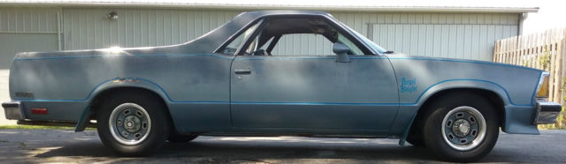 1980 chevy el camino ss royal knight, 1 owner, 4 speed manual, rare
