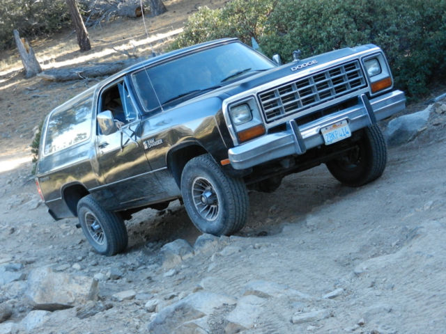 1985 dodge ramcharger prospecter edition