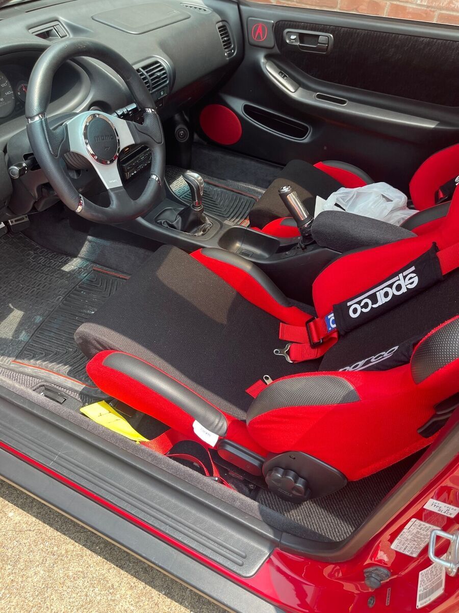 1994 acura integra hatchback red fwd manual gsr