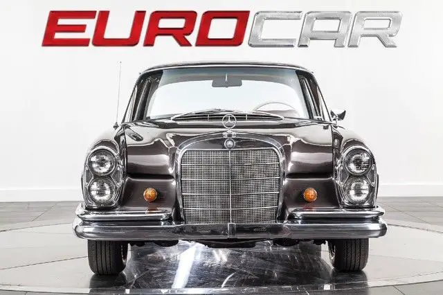 mercedes 250se coupe, driving restoration, no rust