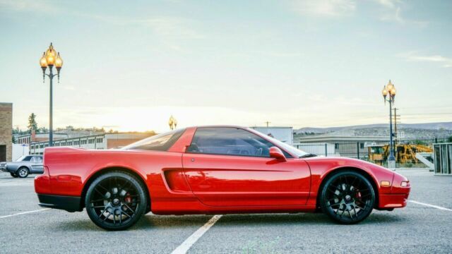1991 acura nsx coupe red rwd manual nsx