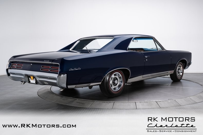1967 pontiac gto fathom blue hardtop 400 v8 4 speed manual