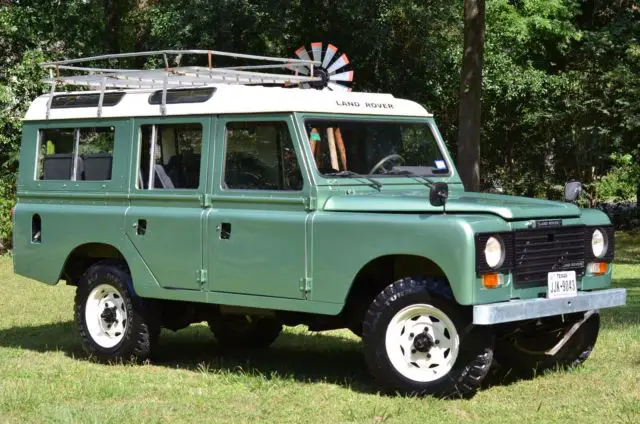1984 land rover defender 109 4x4 left hand drive texas clean title zero issues