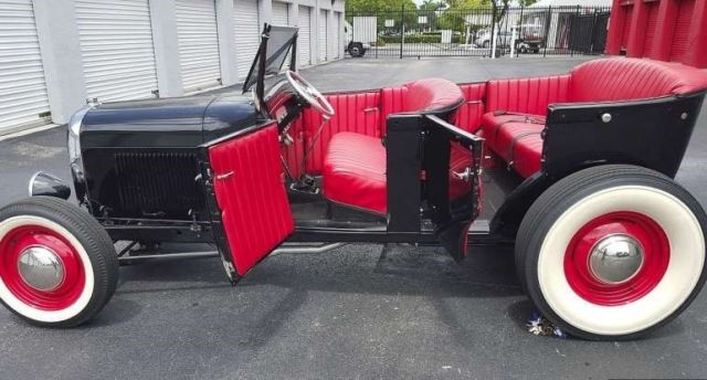 1928 ford phaeton model a crate small block v8 350 automatic rwd bench seats fl