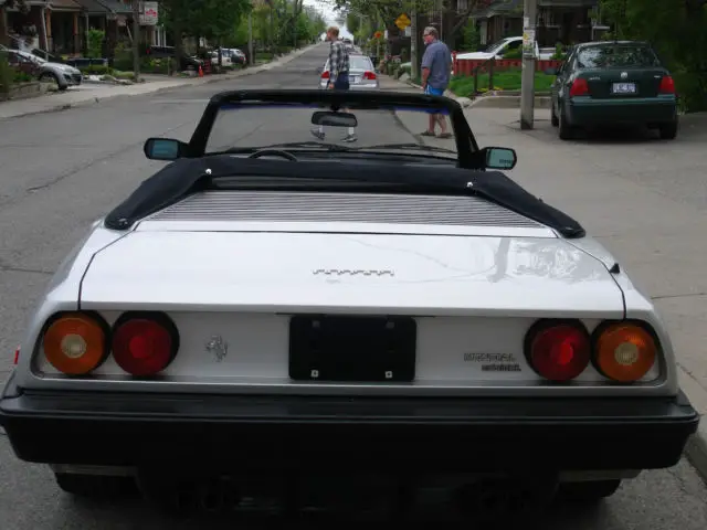 1985 ferrari mondial quattro valvole convertible